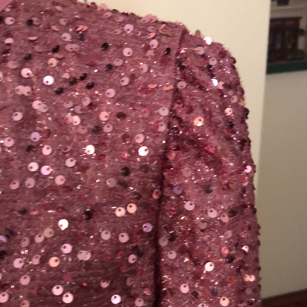 Shein sequined evening dress size 2x Ptp 22” length 36” - Picture 3 of 6